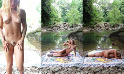 Magicpixie’s Seductive Yoga At The River