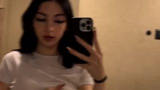 Ath3Nalyn33 Touches Her Round Titties