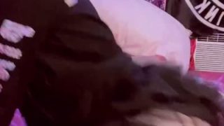Ghostgirlholliestar Spanks Her Ass