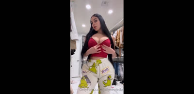Jailyne Ojeda Seduces With Her Ass And Tits