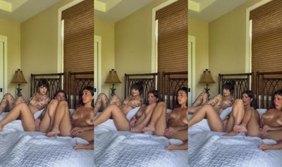 Ari Kytsya Masturbates With Friends