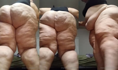 Bbw4Red20 Shakes Her Ass In Low Angle Shot