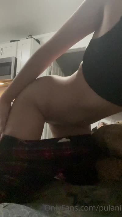 Pulani Bends Over And Plays With Her Pussy