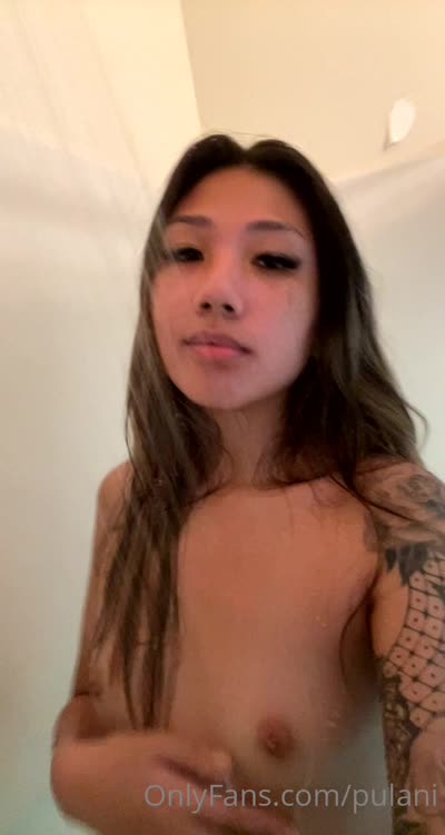 Pulani Makes Her Shower Session Extra Sexy