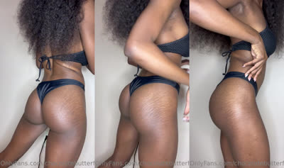 Chocolatebutterfly22 Displays Her Booty