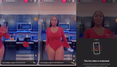 Sexy Live Cooking With Dimeberacky