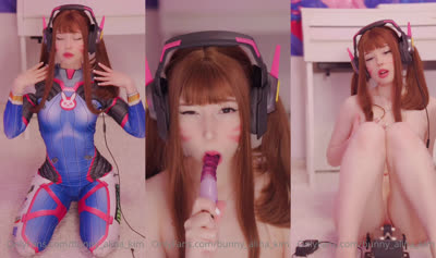 D.Va Bunny_Alina_Kim Rides A Sex Machine