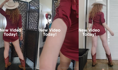 Fullmetalifrit Dresses As A Cowgirl