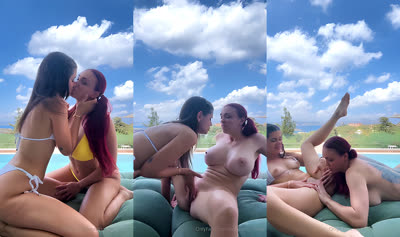 Octokuro And Little Caprice’s Outdoor Lesbian Sex