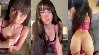 Soogsx Rides A Dick In Lingerie