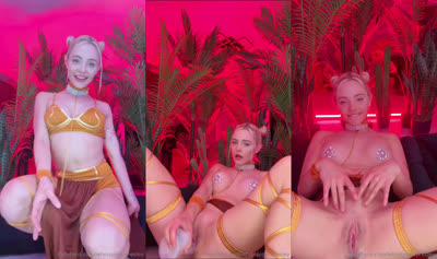 Piper Presley’s Princess Leia Masturbates