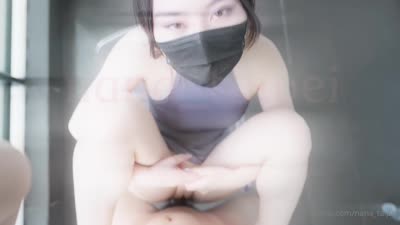 Nana_Taipei’s Balcony Sex With A Cock And Dildo