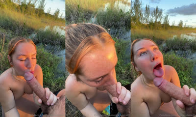 MorganElaine20 Blowjob In Public
