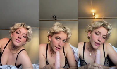 BadGalHailey.Free Gives A Birthday Blowjob