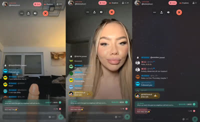 Kaiseybuun Fucks Her Boyfriend Live On Stream