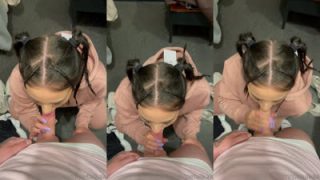 Peťulka Gets On Her Knees To Suck A Dick