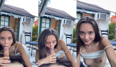 Phiasco Satisfies Her Horny Stepbro Outdoors