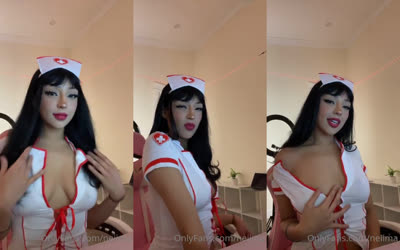 Horny Nurse Neiima Teases With Her Soft Tits
