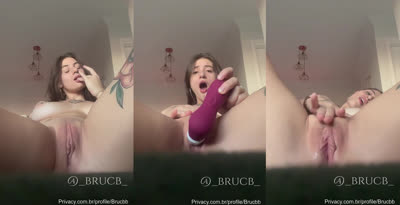 Brucbb Uses A Vibrator For Pleasure