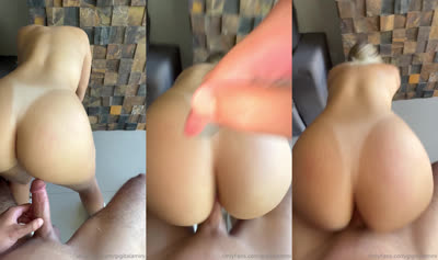 Giovanna Talamini Gets Creampied In Reverse Cowgirl