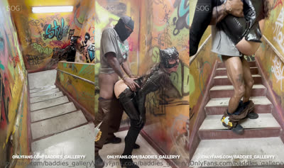 Ashley Aoky Sucks & Gets Banged As Cat Woman